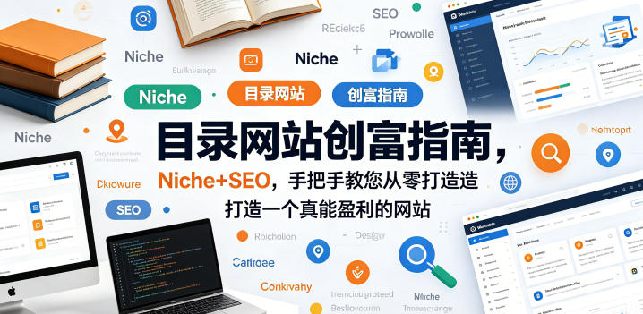 目录网站创富指南，Niche+SEO，手把手教您从零打造打造一个真能盈利的网站【原创双语字幕】-泱泱学习社