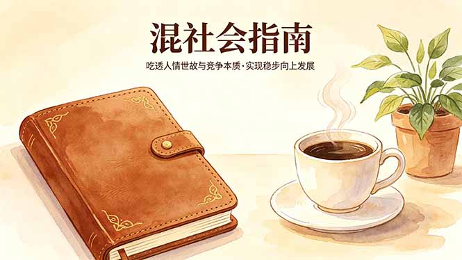 付费文章：混社会指南，吃透人情世故与竞争本质，实现稳步向上发展-泱泱学习社