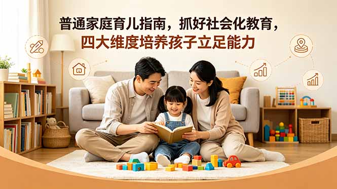 付费文章:普通家庭育儿指南,抓好社会化教育,四大维度培养孩子立足能力-泱泱学习社