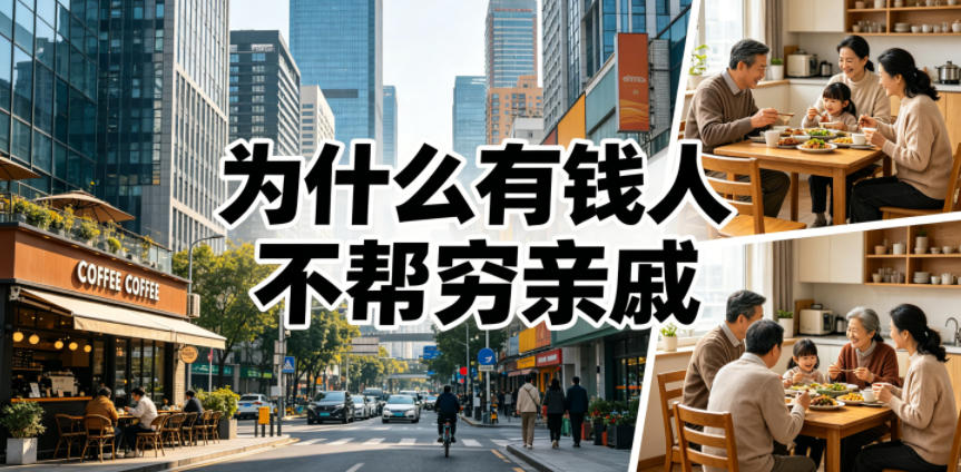 付费文章：为什么有钱人不帮穷亲戚？-泱泱学习社