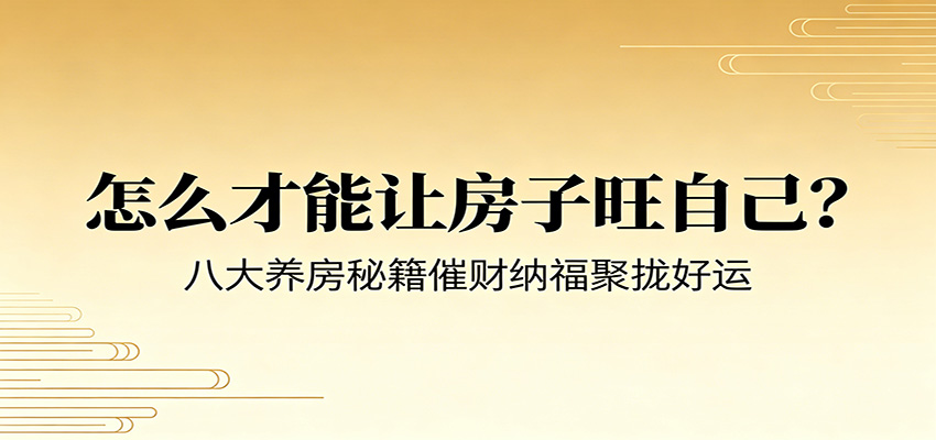 付费文章《怎么才能让房子旺自己？》八大养房秘籍催财纳福聚拢好运-泱泱学习社
