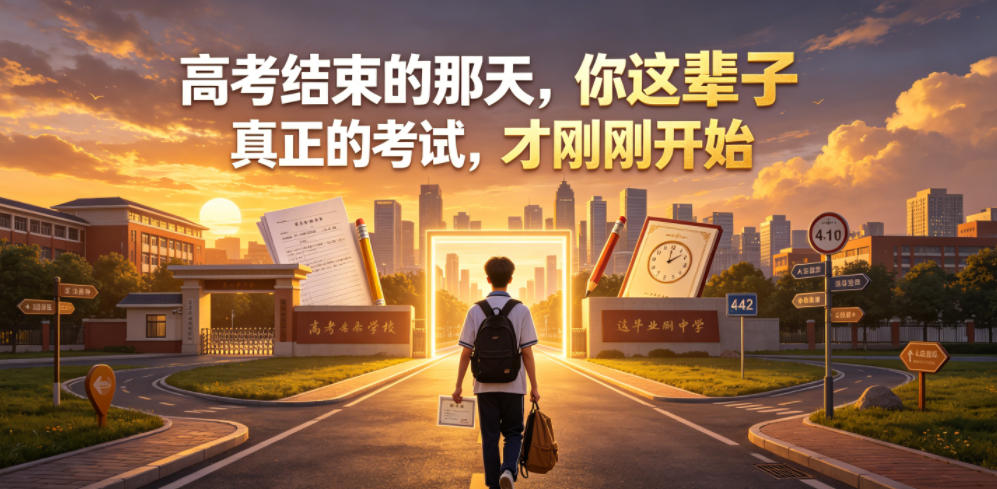 付费文章：高考结束的那天，你这辈子真正的考试，才刚刚开始-泱泱学习社