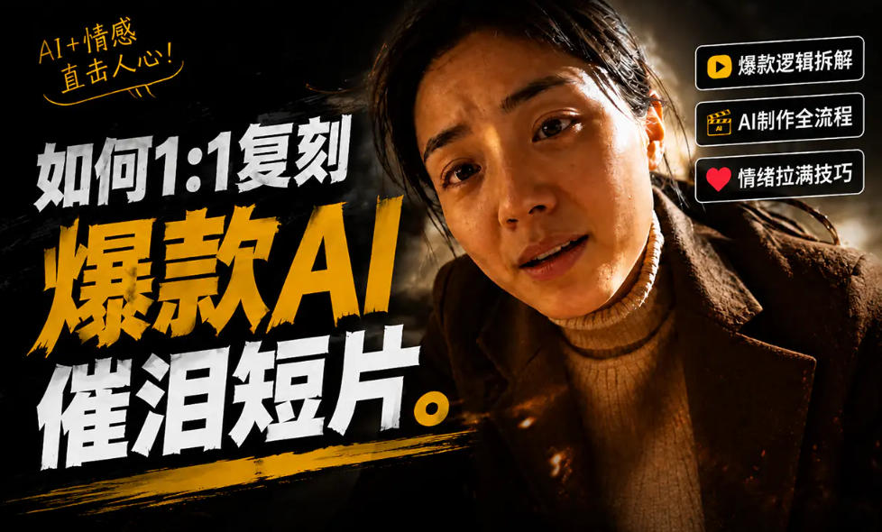 豆包+Gemini生成真人AI短剧-拆解复刻百万爆款第一人称短片,一站式讲透爆款复刻全流程-泱泱学习社