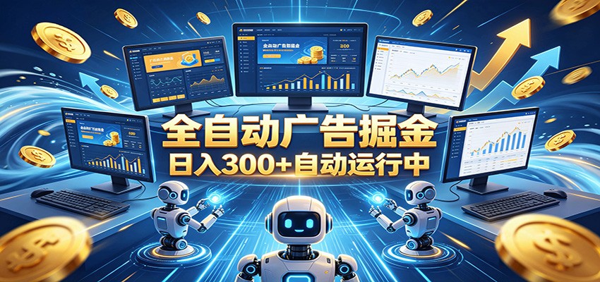 自动广告G机，日入300+，正规平台，广告浏览获益，时间自由，适合各类人群日常增收-泱泱学习社