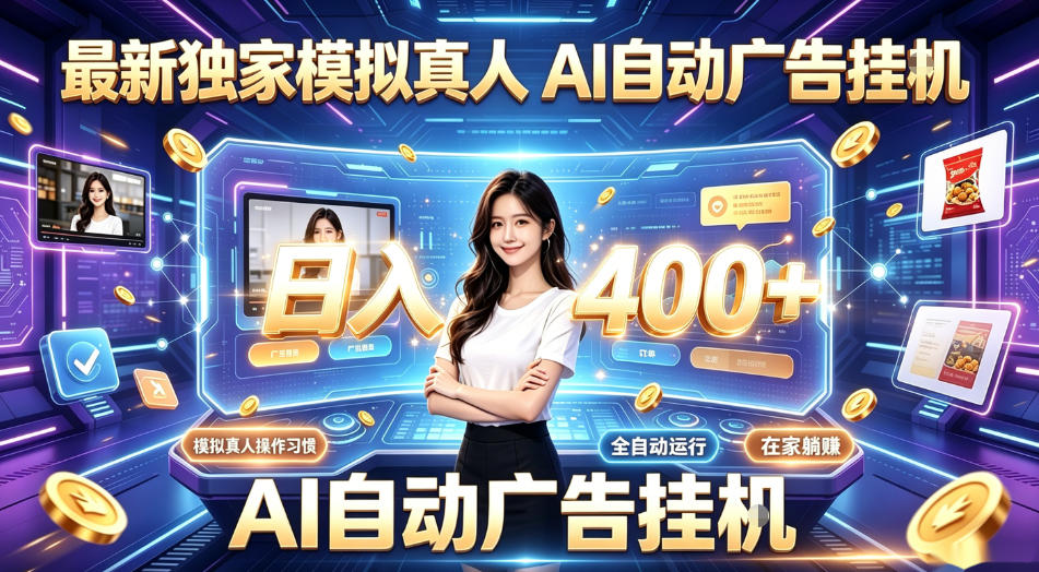 最新独家模拟真人，AI自动挂号挂G，日入400+，全程全自动运行，无需人工【揭秘】-泱泱学习社