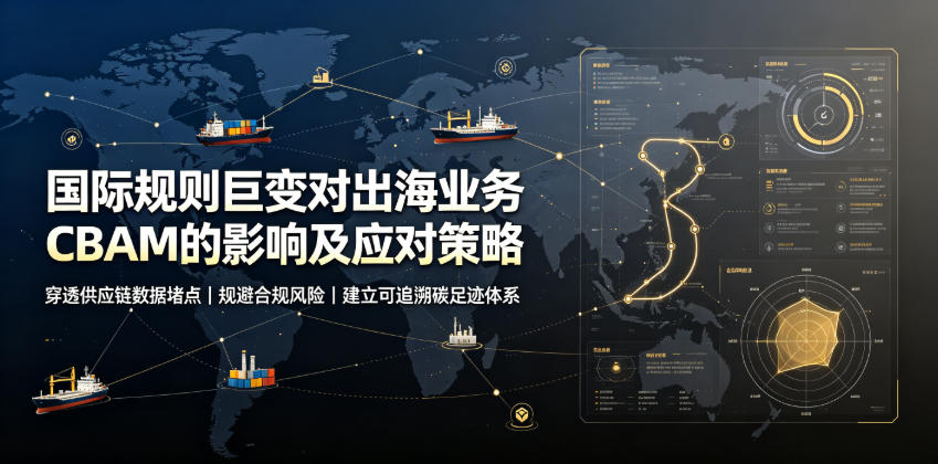 国际规则巨变对出海业务CBAM的影响及应对策略,帮助企业穿透供应链数据堵点,规避合规风险-泱泱学习社