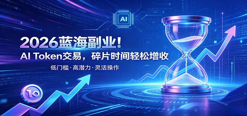 AI Token算力赛道！普通人可入局的数字副业，零门槛快速起步-泱泱学习社