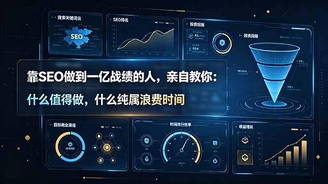 靠SEO做到一亿战绩的人,亲自教你:什么值得做,什么纯属浪费时间【原创双语字幕】-泱泱学习社