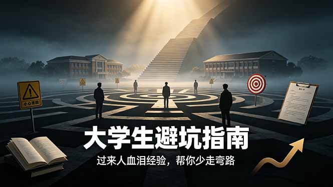 付费文章：大学生避坑指南 ，过来人血泪经验，帮你少走弯路-泱泱学习社