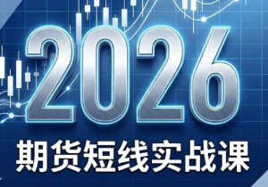 2026期货短线实战课(更新8月)-泱泱学习社