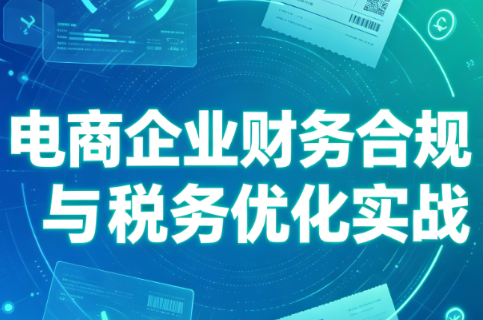电商企业财务合规与税务优化实战-泱泱学习社