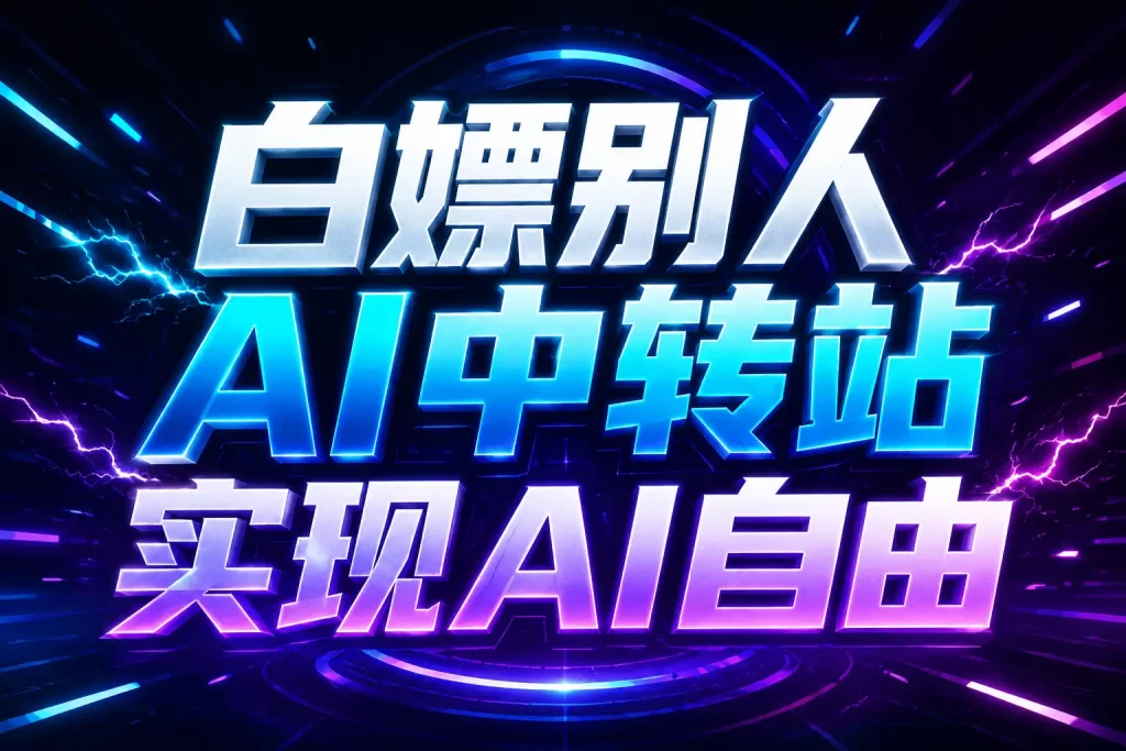 白嫖别人AI中转站实现AI自由
链接-泱泱学习社