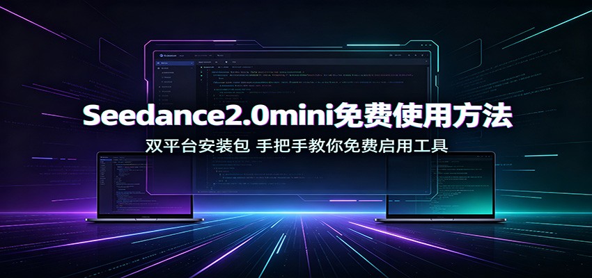 Seedance2.0mini免费使用方法：双平台安装包，手把手教你免费启用工具-泱泱学习社