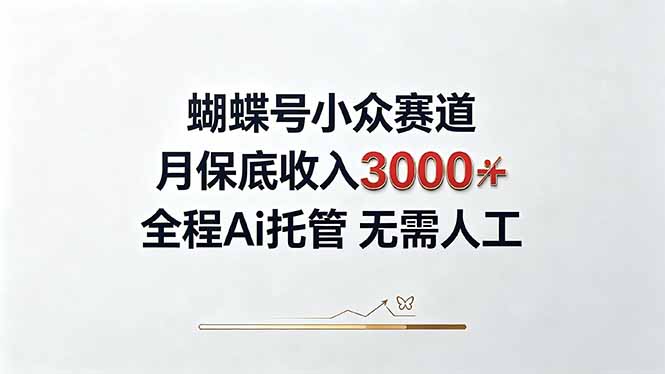 视频号小众领域，月收入3000+， 全程Ai托管操作  新人2天学会！-泱泱学习社