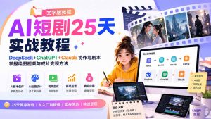 AI短剧25天实战教程(文字版教程-泱泱学习社