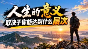 某公众号付费文章：人生的意义，取决于你能达到什么层次-泱泱学习社