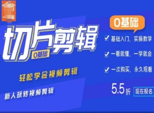 0基础IP切片剪辑，轻松学会视频剪辑，新人玩转视频剪辑-泱泱学习社