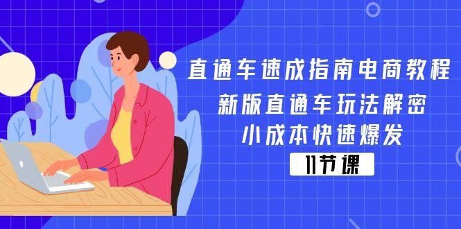 直通车 速成指南电商教程：新版直通车玩法解密，小成本快速爆发(11节-泱泱学习社