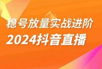 稳号放量实战进阶—2024抖音直播，直播间精细化运营的几大步骤-泱泱学习社