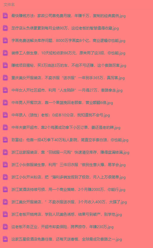 图片[1]-(9607期)真实有效391套商业模式，年入几十到几百万案例解析(电子书+视频+图文)-泱泱学习社