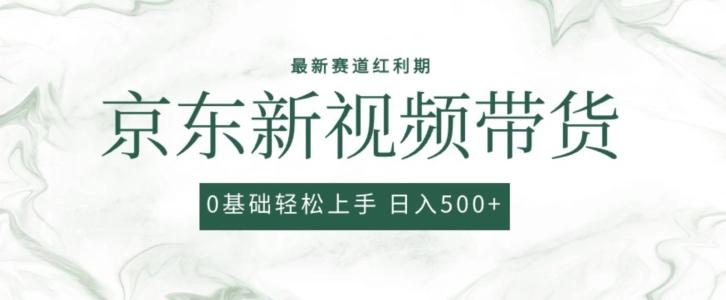 2024最新京东视频带货项目，最新0粉强开无脑搬运爆款玩法，小白轻松上手【揭秘】-泱泱学习社