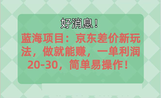 越早知道越能赚到钱的蓝海项目：京东大平台操作，一单利润20-30，简单…-泱泱学习社
