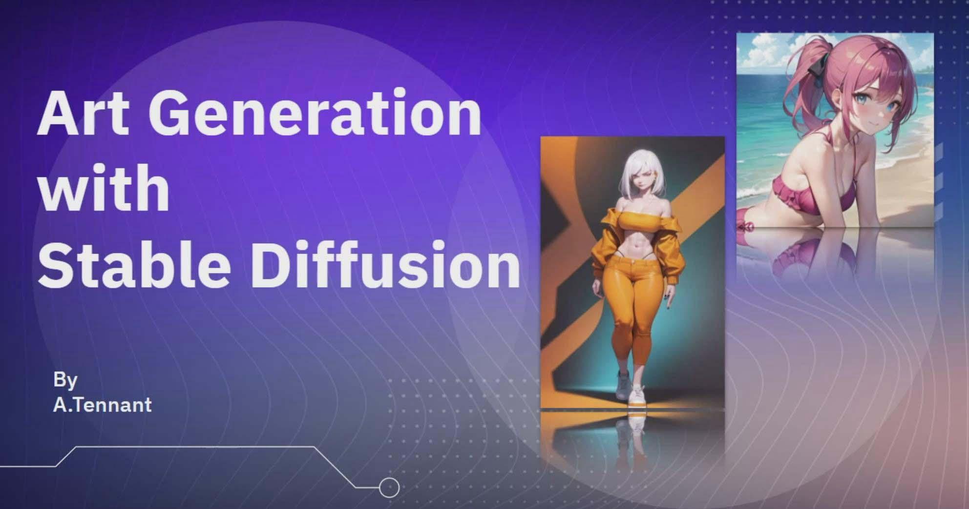 图片[1]-利用Stable Diffusion AI人工智能生成动漫艺术分步教程-14节课-中英字幕-泱泱学习社