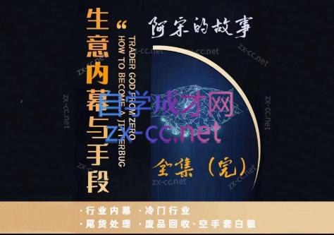 阿宋的故事·生意内幕与手段-泱泱学习社