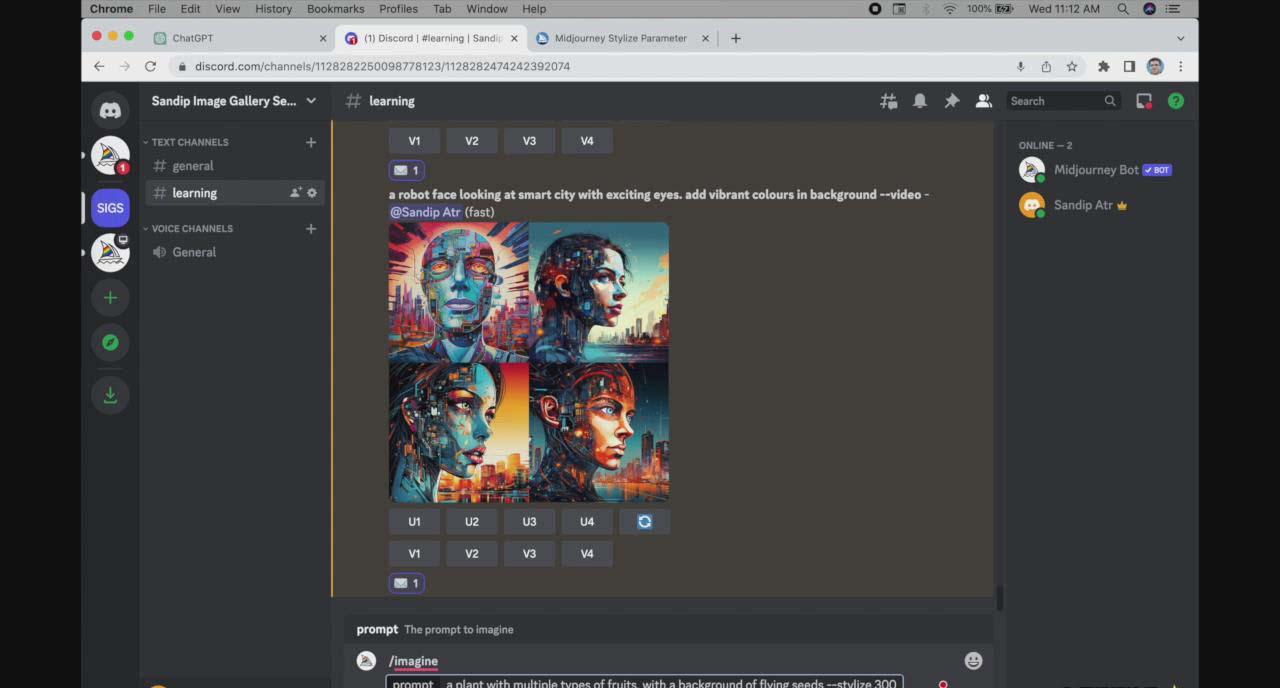 图片[2]-ChatGPT4 和 MidJourney AI 绘画聊天革命性指南教程-33节视频课-中英字幕-泱泱学习社
