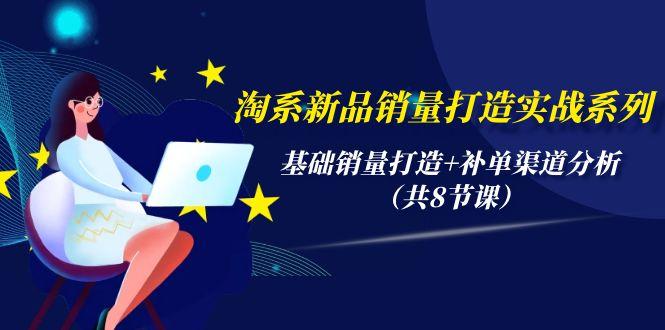 (9962期)淘系新品销量打造实战系列，基础销量打造+补单渠道分析(共8节课)-泱泱学习社