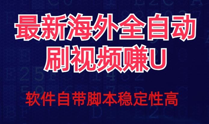 全网最新全自动挂机刷视频撸u项目【最新详细玩法教程】-泱泱学习社