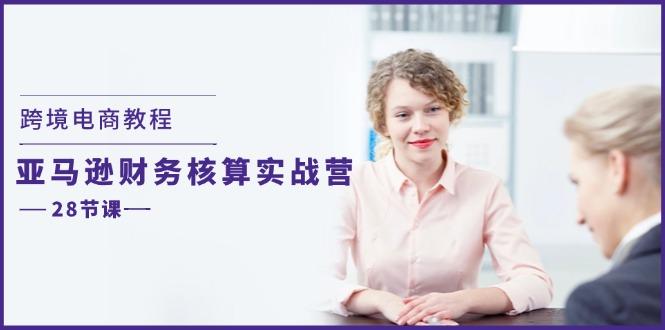 跨境电商教程：亚马逊-财务核算实战营(28节课-泱泱学习社