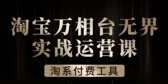 沧海·淘系万相台无界实战运营课，万相台无界实操全案例解析-泱泱学习社