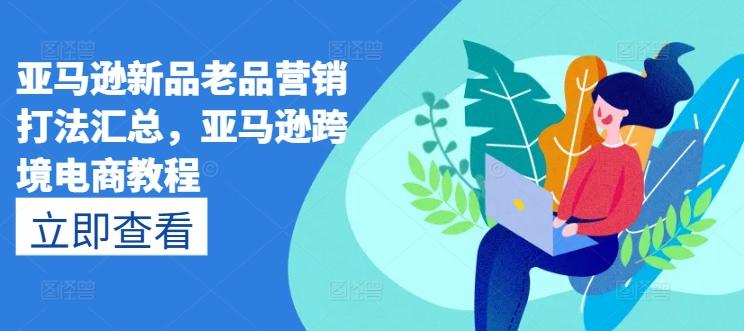 亚马逊新品老品营销打法汇总，亚马逊跨境电商教程-泱泱学习社