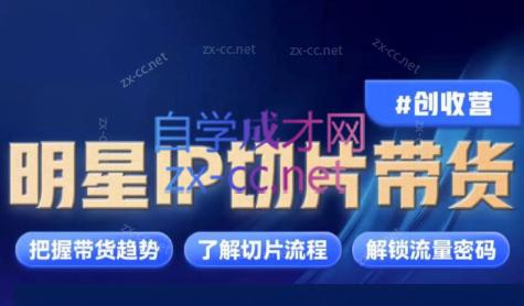 交个朋友·明星IP切片带货爆单营-泱泱学习社