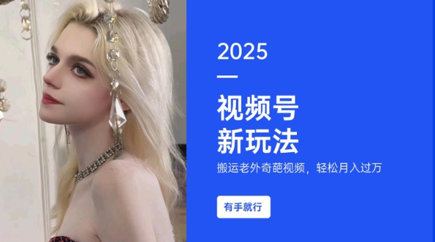搬运老外奇葩视频，撸视频号分成计划收益，每天只需一小时，新手小白轻松月入过W-泱泱学习社