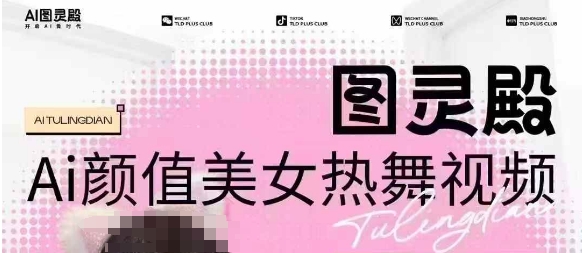 全网首发，原价988图灵殿AI颜值美女热舞视频，云端生图，轻松过原创-泱泱学习社