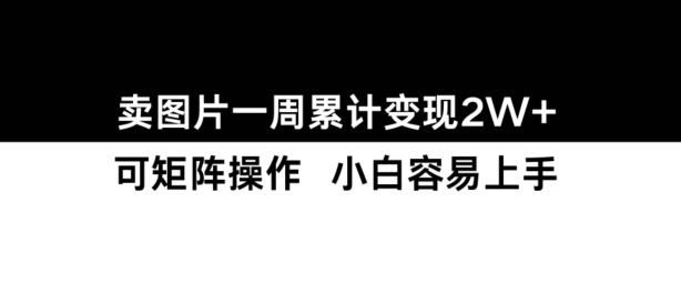 小红书【卖图片】一周累计变现2W+小白易上手-泱泱学习社