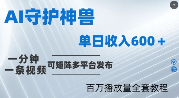 制作各省守护神，100多W播放量的视频只需要1分钟就能完成【揭秘】-泱泱学习社