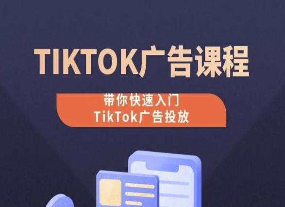 TikTok广告投放课程，从0-1实操课，带你快速入门TikTok广告投放-泱泱学习社