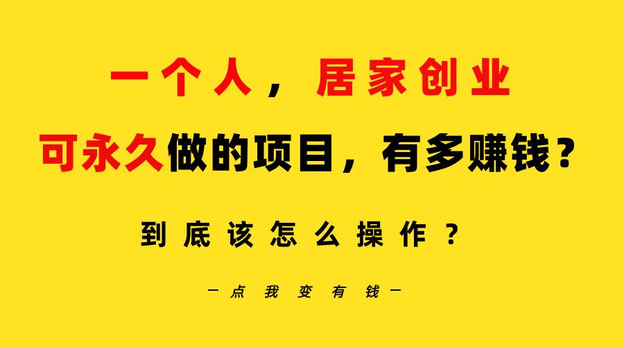 一个人，居家创业：B站每天10分钟，单账号日引创业粉100+，月稳定变现5W…-泱泱学习社