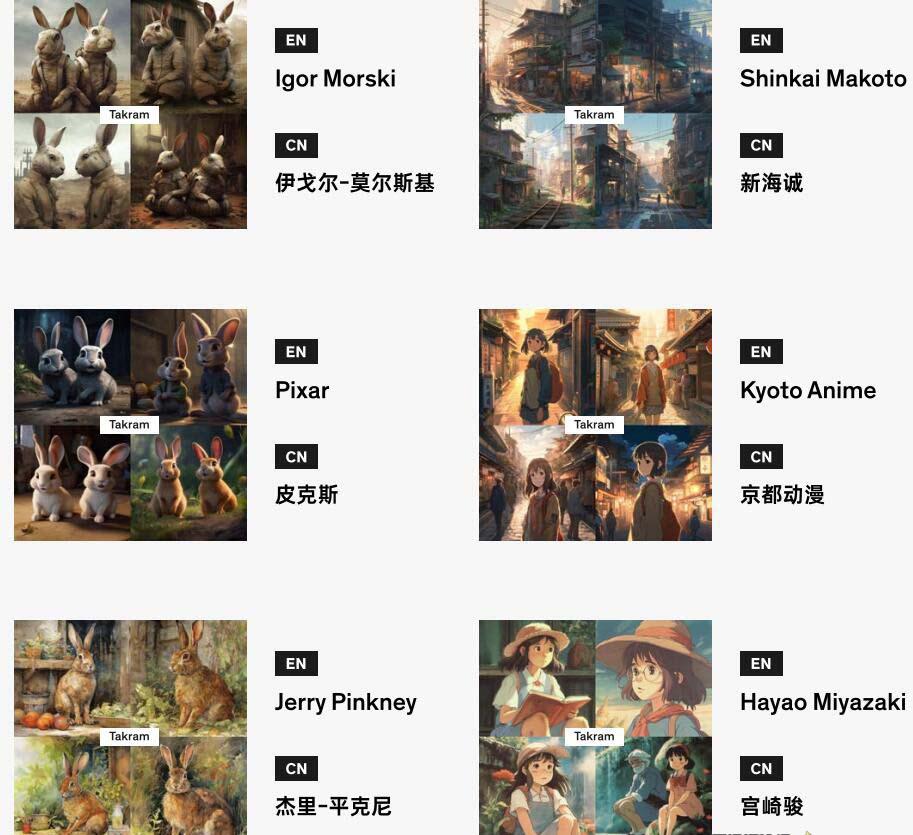 图片[1]-Midjourney辞典AIGC中英双语图文辞典+提示关键词Prompt大全-泱泱学习社