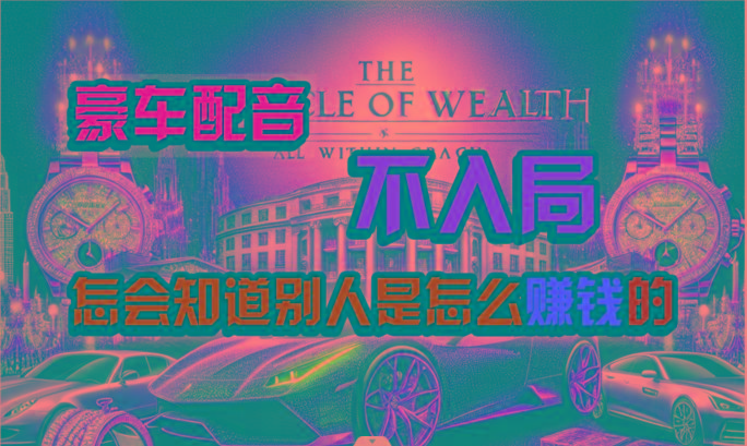 炫富神器，简单无脑粘贴复制，闷声发财，当天见收益，无上限封顶-泱泱学习社