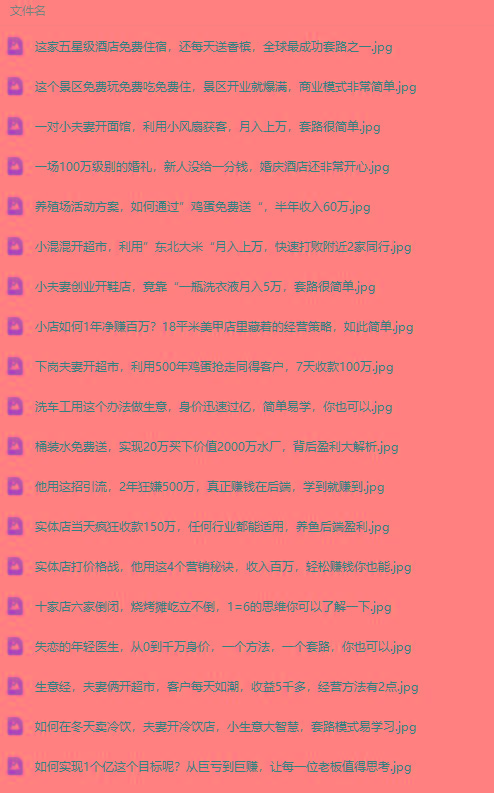 图片[2]-(9607期)真实有效391套商业模式，年入几十到几百万案例解析(电子书+视频+图文)-泱泱学习社