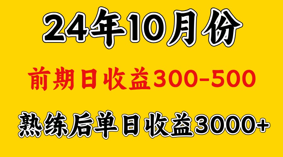高手是怎么赚钱的.前期日收益500+熟练后日收益3000左右-泱泱学习社