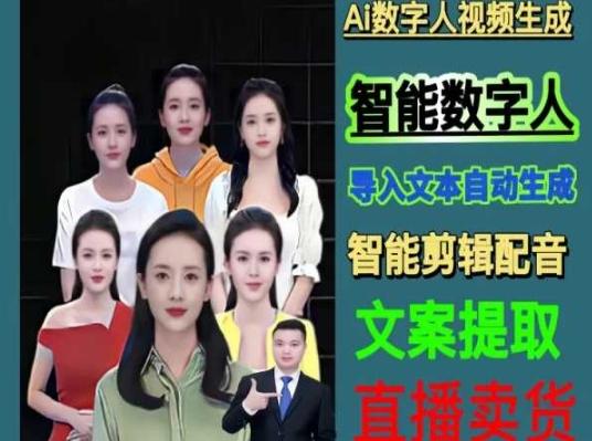 伍老师Ai数字人快速剪辑制作以及变现视频课-泱泱学习社