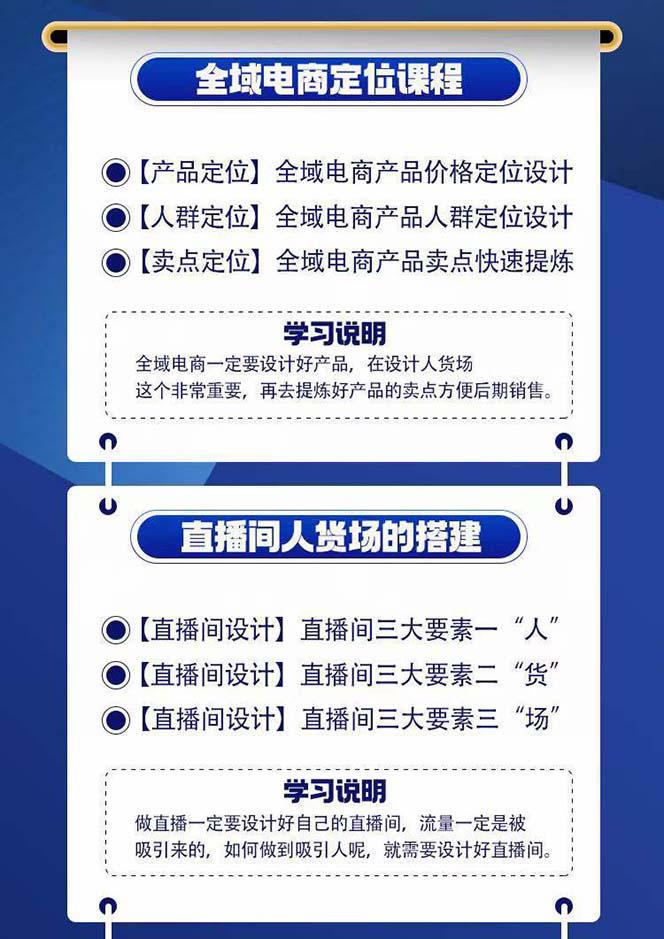 图片[4]-全域电商-粗暴玩法课：10亿销售经验干货分享！定位/免费起号/千川投流-泱泱学习社