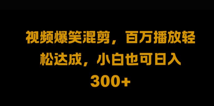 视频号零门槛，爆火视频搬运后二次剪辑，轻松达成日入1k【揭秘】-泱泱学习社