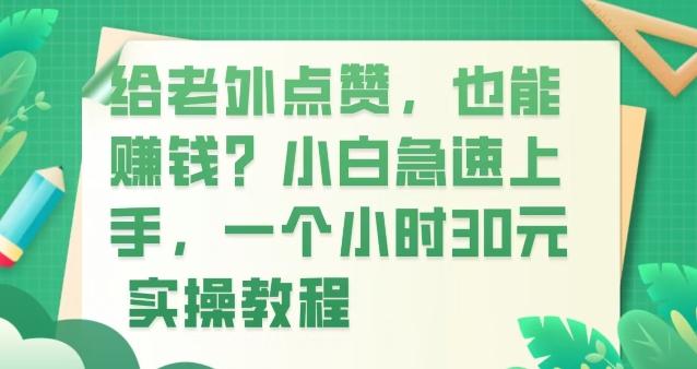 给老外点赞，也能赚钱？小白急速上手，实操教程-泱泱学习社