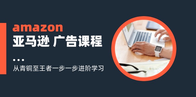 amazon亚马逊 广告课程：从青铜至王者一步一步进阶学习(16节-泱泱学习社